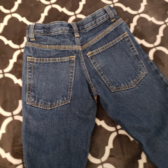 Cat & Jack Boys Relaxed Straight Jeans Adj Waist - Picture 3 of 4